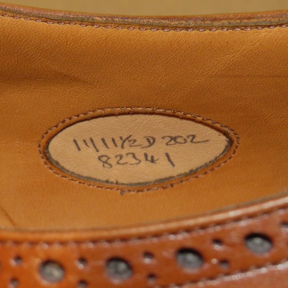 Edward Green Hove Brown Leather Brogue Monk Strap Loafers 11.5 NWOB main image 10